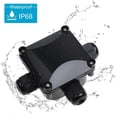 thumbnail image 3 of Caja de conexiones eléctricas IP68 de 6 piezas para uso en exteriores, juego de conectores de cable de 3 vías a prueba de agua, 3 of 8