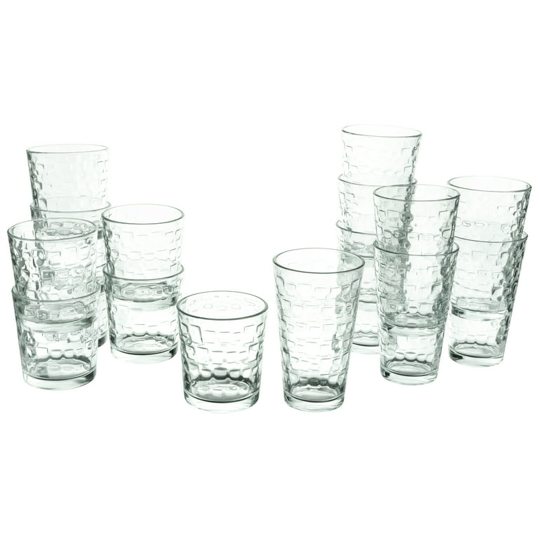 GIBSON HOME Great Foundations 16 oz. Glass Tumblers (4-Pack) 985100629M -  The Home Depot