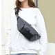 thumbnail image 5 of Bolso de Hombro de Hombres Bolso de Cintura Bolso de Hombro de Deportes Casuales de Gran Capacidad Bolso de Tela Ligera Bolso de Pecho Transversal, 5 of 9