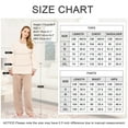 thumbnail image 5 of U2SKIIN Womens Fleece Pajama Set, Fluffy Pullover Sleepwear Soft Plush Pjs Lounge Fuzzy Pjs set,(Light Purple,M), 5 of 5