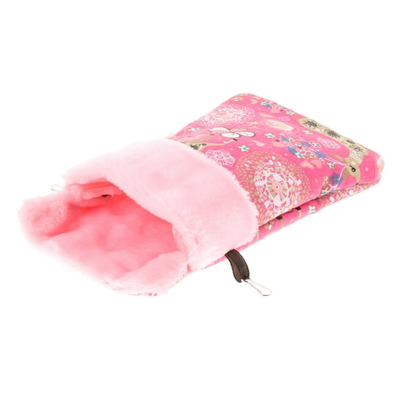 Bolsa de Dormir Yinane Hamster Hurón Accesorios de Animales Resistente Duradero Rosa ciervo