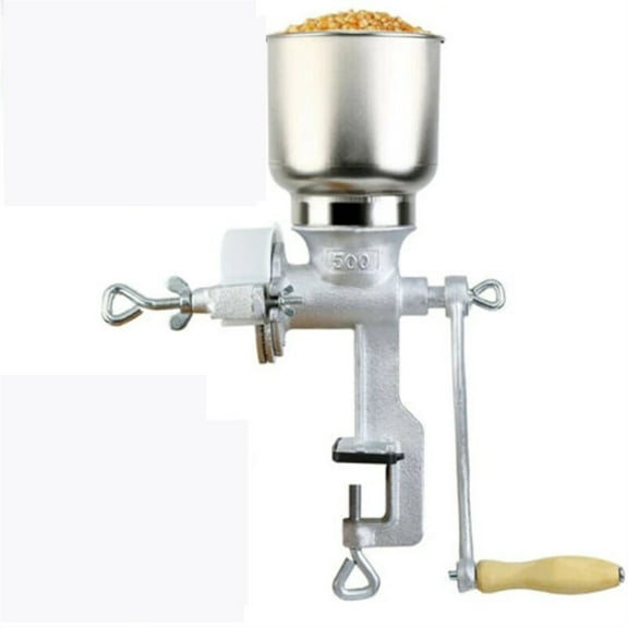 Manual Grain Grinder Stainless Steel Grinding Machine For Crushing Wheat Herb Soybeans Corn For Home