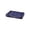 Blue, variant on Cinvoph Orthopedic Dog Bed Deep Sleep Raised Edge Anxiety Relief Cushion Non Skid Backing Washable for Indoor Outdoor 25"x18"x5" Dark gray