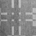 thumbnail image 1 of Ahgly Company Indoor Square Abstract Gray Modern Area Rugs, 5' Square, 1 of 4