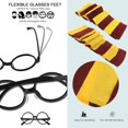 thumbnail image 3 of Accesorios de Disfraz: Bufanda de Novedad y Gafas de Mago, 3 of 7