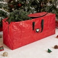 thumbnail image 3 of Christmas Decoration Storage Bag - 65 " Holiday Ornament Organizer for Lights, Tree Ornaments, Garlands | Reusable Protective Storage with Handles for Seasonal Decor Organization, 3 of 7