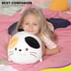 thumbnail image 4 of Peluche de gato súper suave, gatito regordete y esponjoso, adorable almohada de gato de peluche para niños., 4 of 5