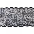 thumbnail image 4 of Lace Halloween Table Runner, Polyester Black Spider Web Table Runner for Halloween Dinner Parties and Scary Movie Nights Table Decoration,13"x72", 4 of 7