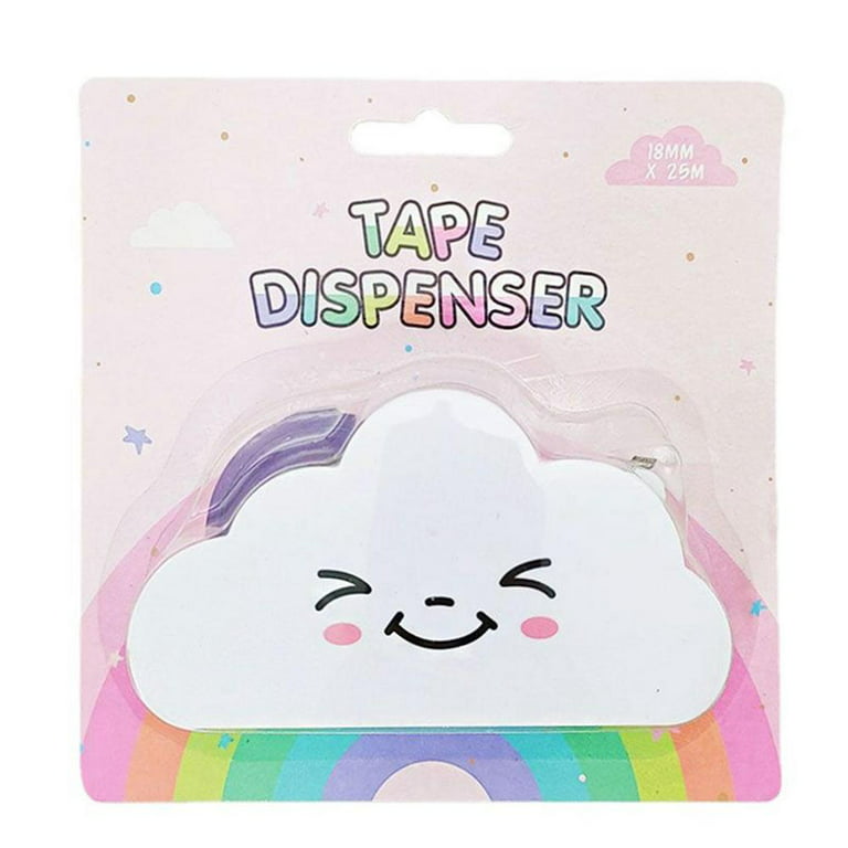 Tohuu Tape Dispenser Cloud Tape Cutter Tape Holder Office Tape Dispenser  Rainbow Tape With Dispenser For Children School Office Stationery Supplies  latest 