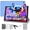 Blue, variant on Tedupee Android 14 Tablet,10.1 Inch Android Tablets with case,stand and storage bag,HD IPS Display, Quad Core,4GB+32GB+1TB Expandable,Wifi-Gray