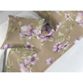 thumbnail image 2 of Flowers Vintage Bed Runner Set, Cottagecore Inspired Floral Boho Pattern Garden Scene Pattern Art, Decorative Bedding Scarf & 2 Pillow Shams for Hotels Homes, Queen, Lavender Warm Taupe, by Ambesonne, 2 of 3