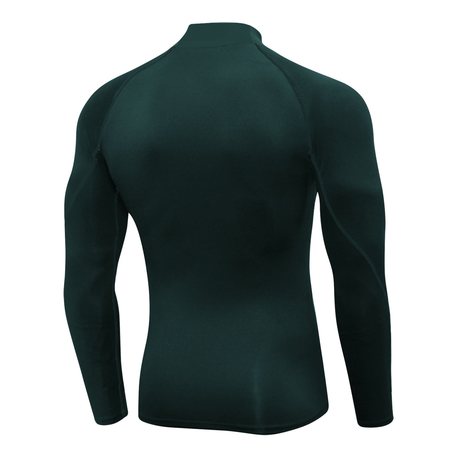 Men's Athletic Long Sleeve Compression Shirts Base-Layer Quick Dry