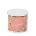 thumbnail image 3 of Yankee Candle Congrats 3-Wick Candle, White Strawberry Bellini, 14.5 oz., 3 of 5