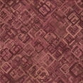 thumbnail image 1 of Ahgly Company Machine Washable Indoor Square Transitional Orange Area Rugs, 8' Square, 1 of 7