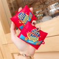 thumbnail image 3 of Funda de silicona para Airpods Pro compatible con Airpods Pro Case Funny Cute 3D Cartoon Cover [Serie Fun Snacks] (Ritz Bits), 3 of 5