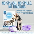 thumbnail image 5 of (2 pack) Pooph Potty Pads, 25 Count, Fragrance-Free, No Harsh Chemicals, 5 of 8