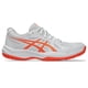 thumbnail image 1 of Zapatillas de Vóleibol Upcourt 6 para Mujer ASICS Blanco Coral Vívido, 1 of 9