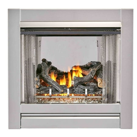 Bluegrass Living Bl450ss-L 24,000 BTU Vent Free Liquid Propane, Natural Outdoor Gas