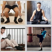 Men Non Slip Sticky Grips Socks 3 Pairs Tile Wood Floors Anti-Skid Workout Yoga Pilates Hospital Slipper Socks
