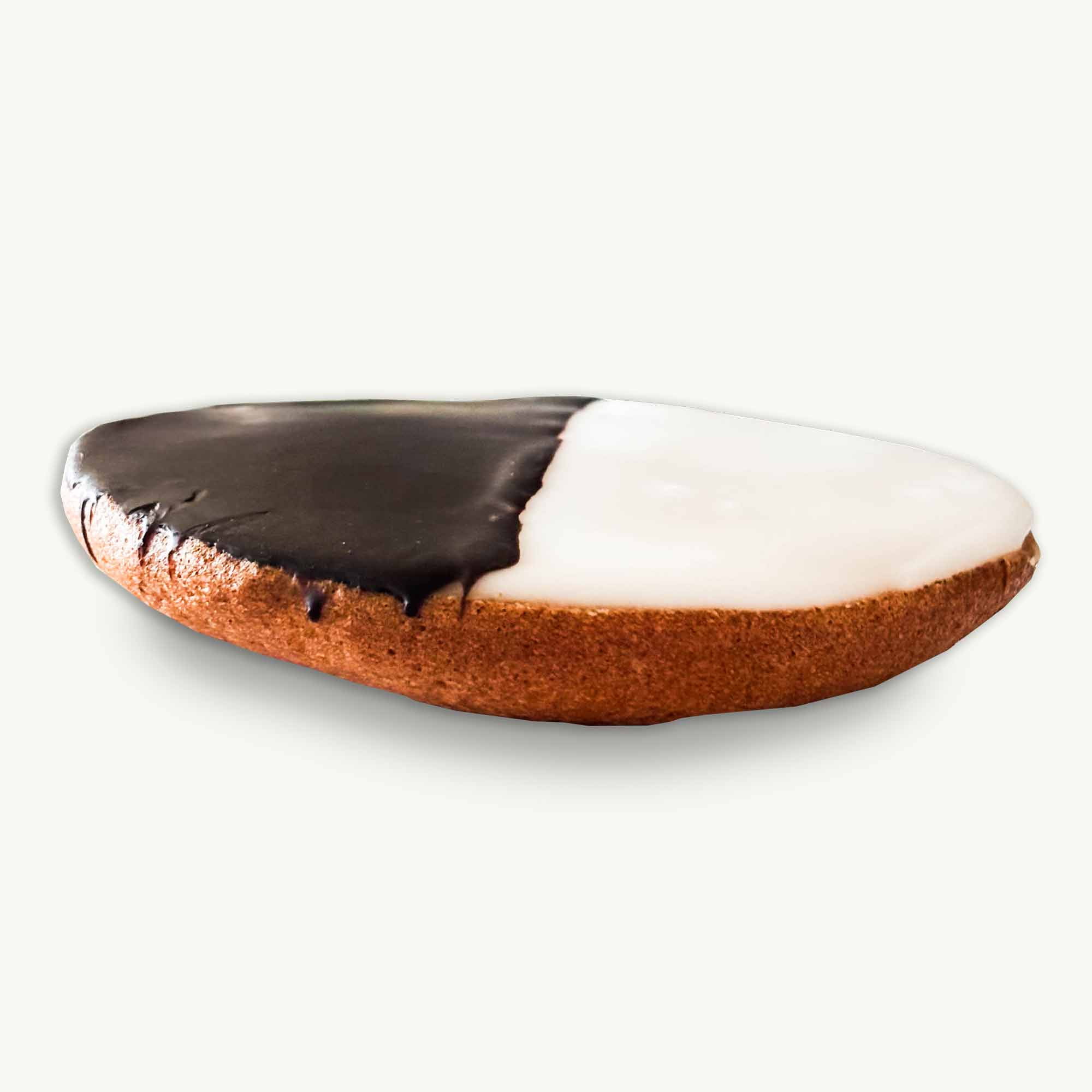 Black and White Cookies (12pk) - Individually Wrapped - Gourmet New York City Style - Cotton Candy (1.6oz) - Rainbow Candy Coated Popcorn (2oz) - 14 items