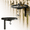 1pc, variant on Lethargic Wall-Mounted Metal Bird Bath Basin, 8.6 x 6.7 in Iron Water and Seed Tray with Hanging Hook, Fence Deck Rail Tree Platform for Balcony Patio Garden Yard Courtyard Decor Use (1pc)
