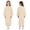 Khaki, variant on Aislor Girls Hospital Gown Tear Away Open Back Post Surgery Dress Patient Chemo Port Adaptive Clothing Ivory 6