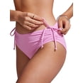 thumbnail image 5 of Bombacha de Bikini CRZ YOGA de Cintura Media Ajustable Rosa S, 5 of 5