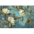 thumbnail image 2 of Hristova, Albena 18x13 White Modern Wood Framed Museum Art Print Titled - Floating Magnolias, 2 of 4