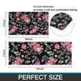 thumbnail image 7 of Pioneer Flower Floral Print Pattern Kitchen Rugs Sets Of 2,Anti Fatigue Kitchen Mat Rugs Non Slip Washable,Decorative Kitchen Floor Mats for Kitchen,Sink,Laundry,17"x30"+17"x47", 7 of 7