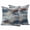 Blue, variant on Teal Red Outdoor Pillow Covers 26"x26" Set of 2, Abstract Smoky Texture Distressed Mottled Ink Art Waterproof Throw Pillow Covers for Patio Furniture, Decorative Cushion Covers for Porch