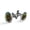 Color 2, variant on Men's Classic Stainless Steel, Beetle Ladybug Leaves Cufflinks Business Wedding Shirts, Black