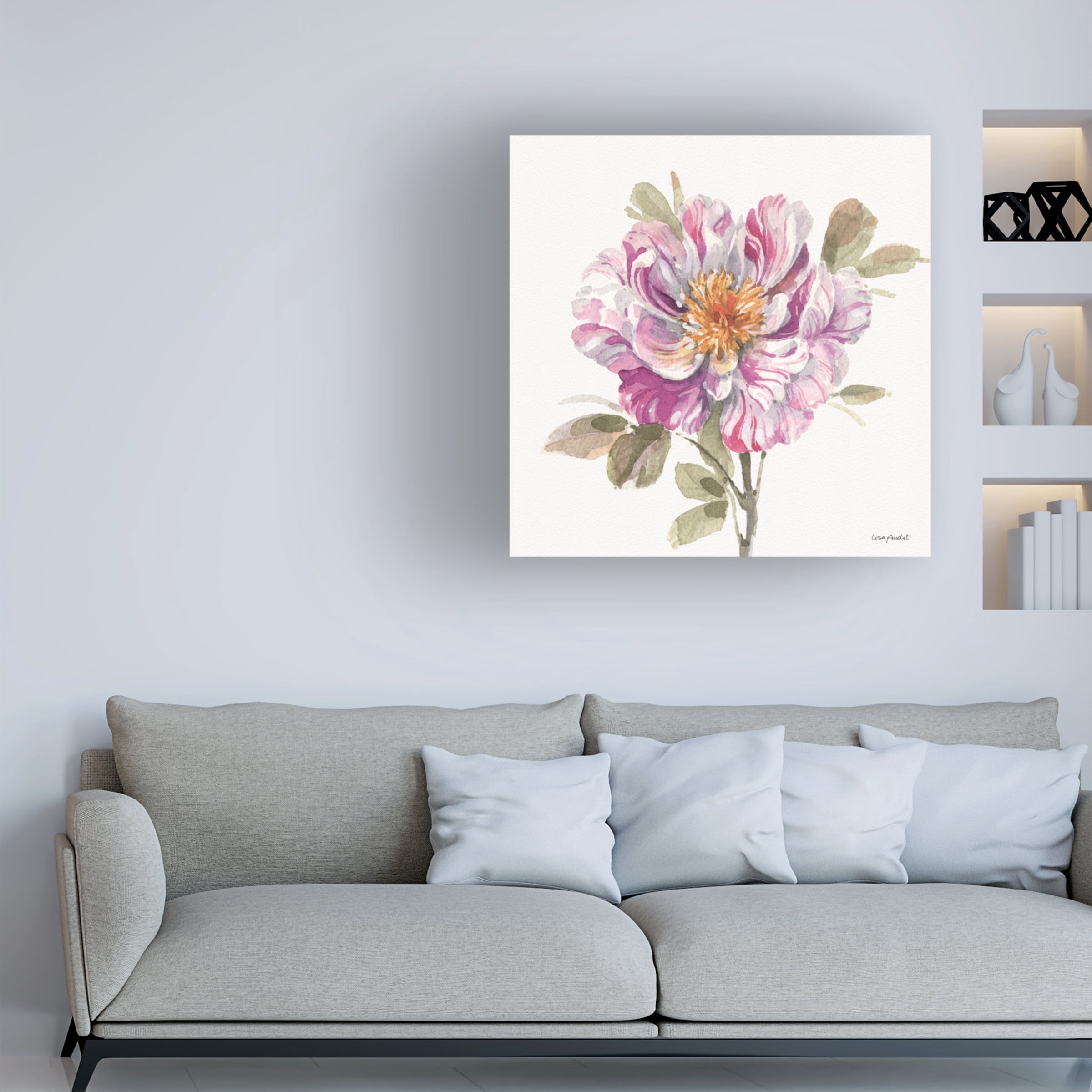 Lisa Audit 'Obviously Pink 04' Canvas Art