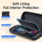 JSAUX Slim Carrying Case BG0133 for Nintendo Switch 2 2025 Hard Shell