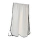 thumbnail image 5 of Toalla de baño para mujer, bata de baño con tirantes, sencilla, absorbente de agua, cómoda con borde negro, 5 of 9