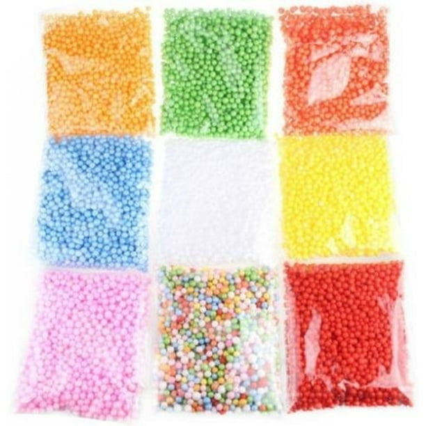 Polystyrene Styrofoam Gift Box Filler Foam Diy Mini Beads Multicolor Balls  Decor