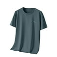 thumbnail image 1 of pstuiky camisetas de hombre, Camiseta informal de verano holgada de manga corta con cuello redondo para hombre camisetas de hombre 48, 1 of 6