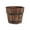 small, variant on Barrels Planter Bucket Round Garden Planter Flower Pots for Indoor Outdoor Container Box Farmhouses Home Decorations