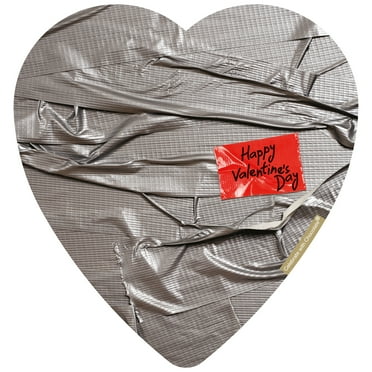 Elmer Chocolate Assorted Chocolate Man Duct Tape Heart 6oz 15 Pieces