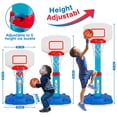 thumbnail image 2 of Canasta de baloncesto LACCHOUFEE para interiores y exteriores para niños de 1 a 3 años, 2 of 7