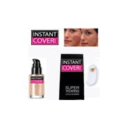 Instant Cover Long Lasting Waterproof BB Cream Foundation W/ Silicone Applicator
