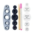 thumbnail image 2 of Button Maker Tool Handmade Cover Button Round Button Base Easy to Use DIY Button, 2 of 9