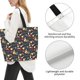thumbnail image 3 of Disketp Christmas Holiday Bowling Bolsa Tote Estampada para Mujer, Bolso de Hombro y de Mano para Compras y Viajes, 3 of 8