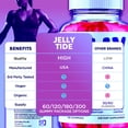 thumbnail image 4 of Jelly Tide Keto ACV Gummies 1000MG Advanced Formula Vitamin JellyTide 300 Gummies, 4 of 8