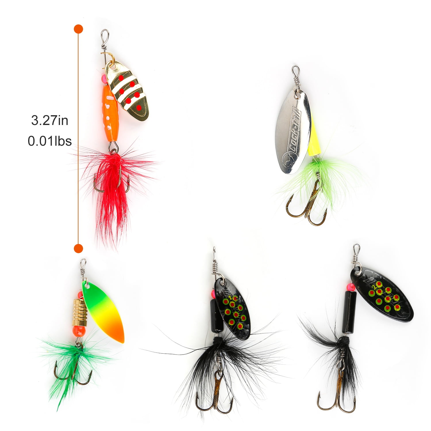 lowest prices around Free shipping service Lot 6 Bass Fishing Baits