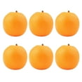 thumbnail image 2 of Taosunzt 6 Pcs Artificial Fruit Fake Fruits Lifelike Good Details Decorative No Decompose Colorfast Faux Fruits Home Kitchen Party Wedding Decoration Christmas Party Prop Sweet Orange, 2 of 13
