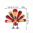 thumbnail image 2 of Thanksgiving Turkey Candle Holder Centerpiece for Festive Table Setting and, 2 of 5