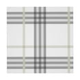 thumbnail image 5 of ZNDUO Square Waterproof Table Cloth, Washable Wrinkle Resistant Grey Checkered Lines Pattern Polyester Table Cover, 54"x54", 5 of 8