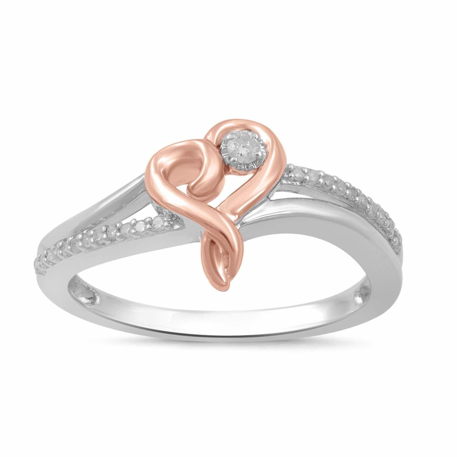 Heart Shaped Diamond ringheart shaped pink valentine ringVivid Pink Diamond Engagement Ringgift for girlfriendbirth day gift for lover.