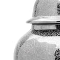 thumbnail image 7 of Red Lantern 18" Silver Crackle Temple Jar, 7 of 7