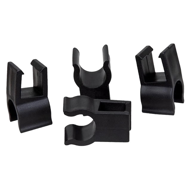 4 hebillas para carrito de acampada, carrito de empuje y tracción, accesorios multifuncionales, ligeros y duraderos, hebilla para carrito de jardín pa